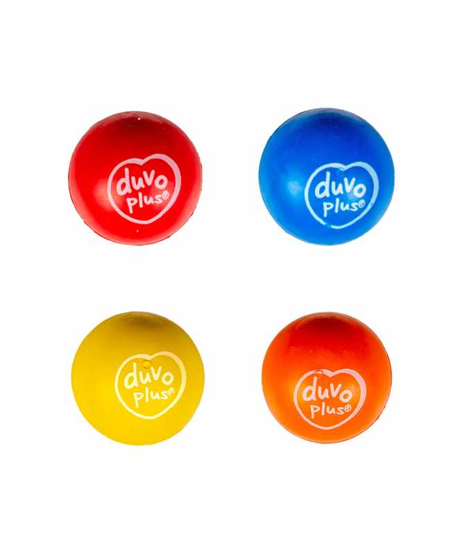 Duvo+ Rubber Bouncy Ball Mixed Colors  6.5 cm[Diameter - ÃƒËœ6.5 cm]