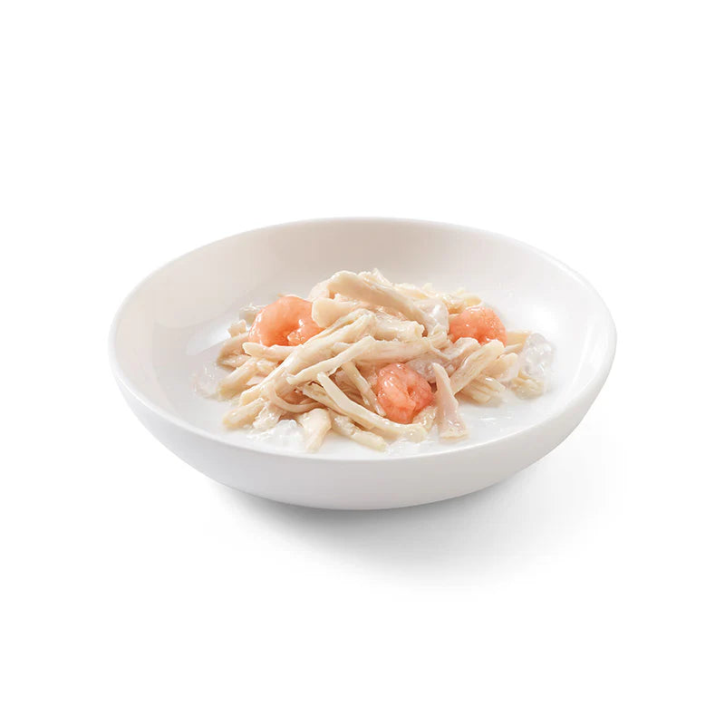 Schesir Cat Can-Wet Food Chicken with Shrimps- [Weight - 140g]