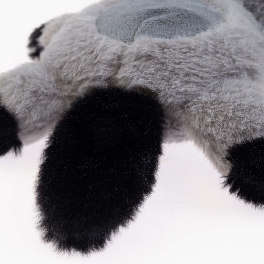 Duvo+ Plush Wildlife Coyote Crackle Dog Toy 20x13x33cm - Grey