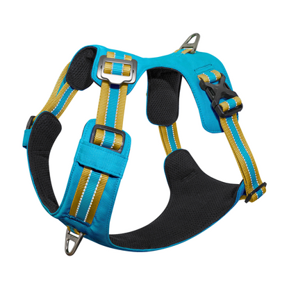 DOCO VERTEX Reflective Ultralight Mesh Harness Large [Neck 48-59cm;Chest 62]-Coral Sea