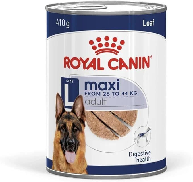 Royal Canin Maxi Adult Wet Dog Food 410g Tin