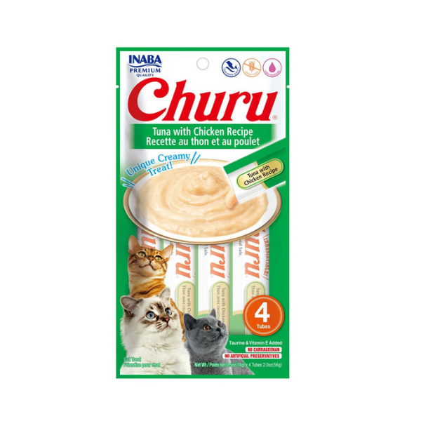 Inaba Churu Tuna & Chicken Treat 4 x 14g