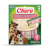 Inaba Churu Dog Chicken With Salmon Recipe 8 x 20g