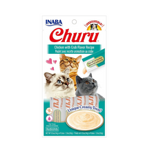 Inaba Churu Chicken with Crab Flavor Recipe 4 x 14g