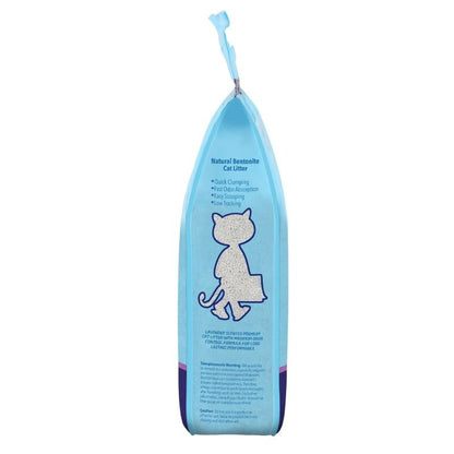 Kiki Kat White Bentonite Clumping Cat Litter –Lavender Fields-20 L