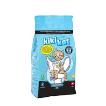Kiki Kat White Bentonite Clumping Cat Litter – Activated Carbon – 5L (4.35 Kg)