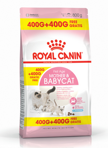 Royal Canin Feline Health Nutrition Mother and Babycat 400g + 400g FREE