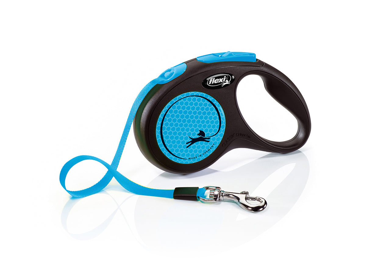 Flexi New Neon S Tape 5 m blue