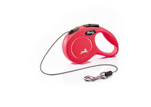 Flexi New Classic Cat XS Cord 3 m red