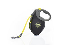 Flexi Giant M Tape 8 m, black/ neon
