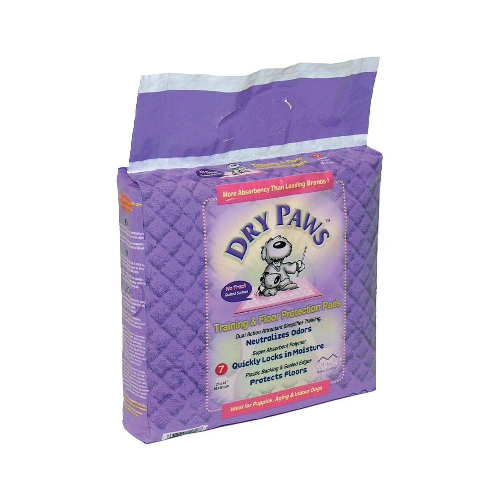 MW Dry Paws SM Pads 7/Bag