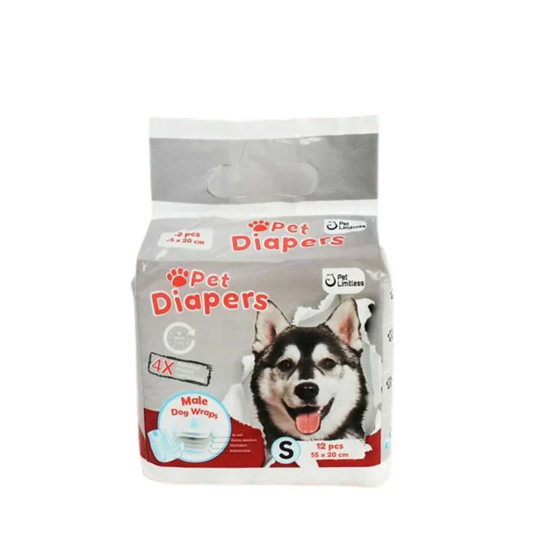 PETBROO DIAPER MALE S