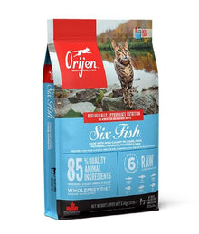 Orijen Six Fish Adult Dry Cat Food - 1.8KG