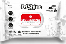 PetShine Wet Wipes Clorexidine 40Pcs