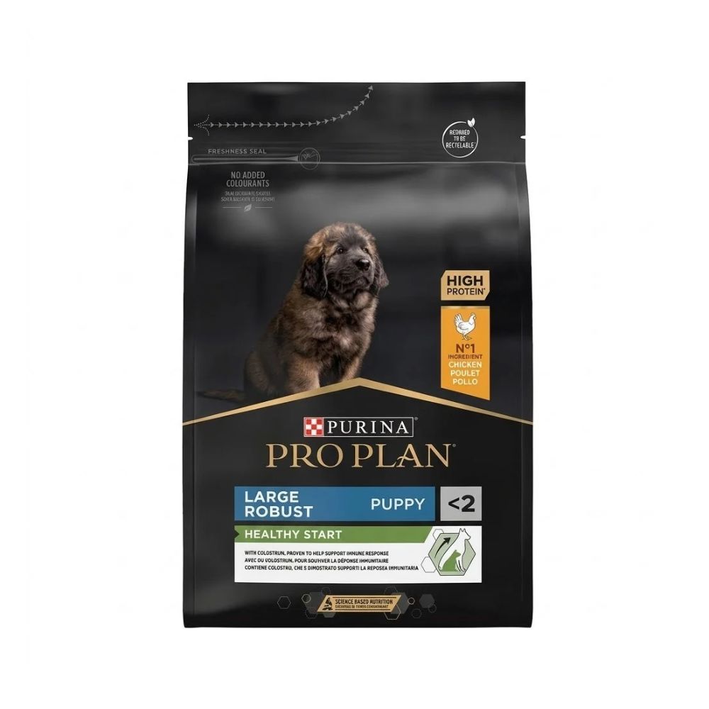 Purina Pro Plan Healthy Start Large Robust Puppy with Chicken Dry Dog Food - 3 Kg