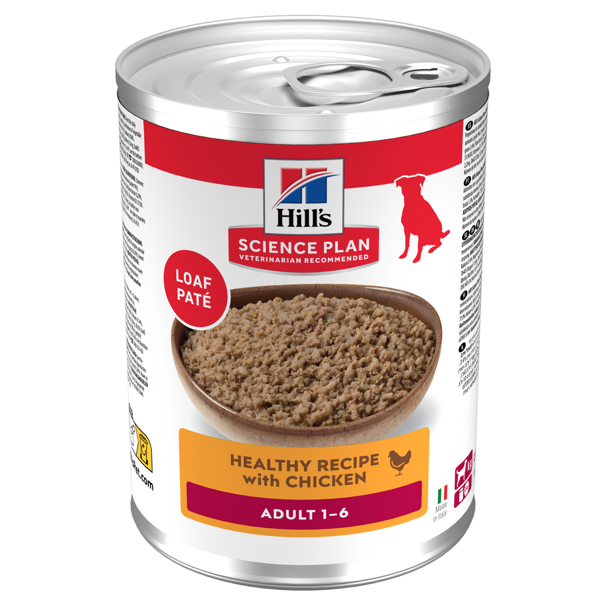 HillÃƒÆ’Ã‚Â¢ÃƒÂ¢Ã¢â‚¬Å¡Ã‚Â¬ÃƒÂ¢Ã¢â‚¬Å¾Ã‚Â¢s Science Plan Adult Dog Wet Food With Chicken (12x370g)