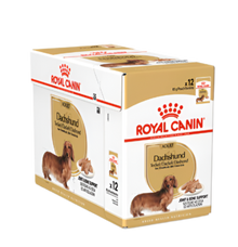 Royal Canin Breed Health Nutrition Dachshund Adult (Wet Food - Pouches) 12 x 85 g