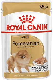 Royal Canin Breed Health Nutrition Pomeranian (Wet Food - Pouches) 12 x 85 g