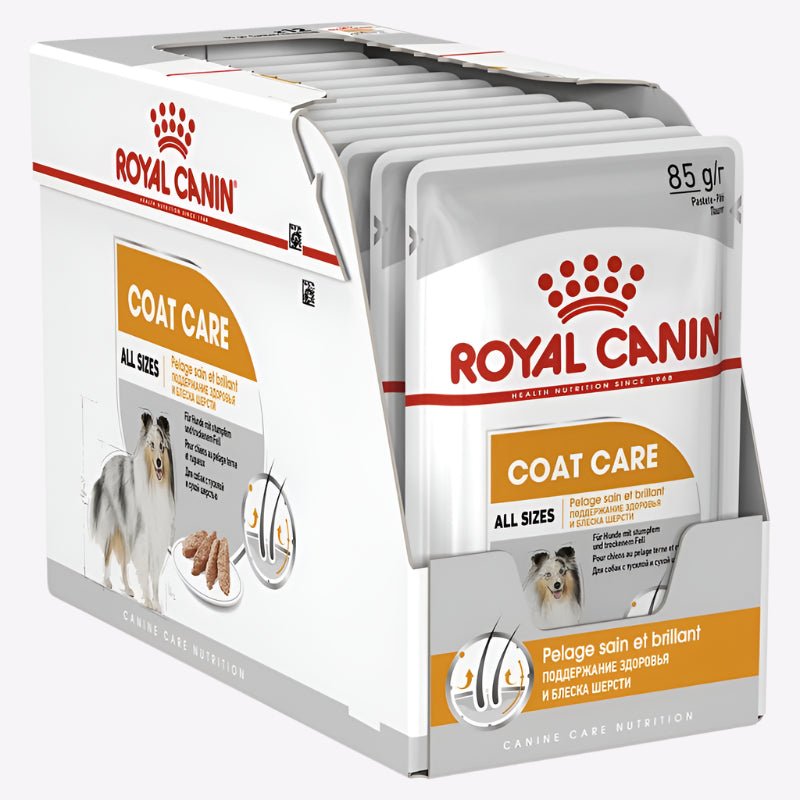 Royal Canin Canine Care Nutrition Coat Care (Wet Food - Pouches) 12 x 85 g