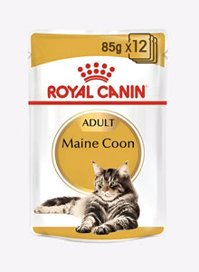 Royal Canin Feline Breed Nutrition Maine Coon (Wet Food - Pouches) 12 x 85 g