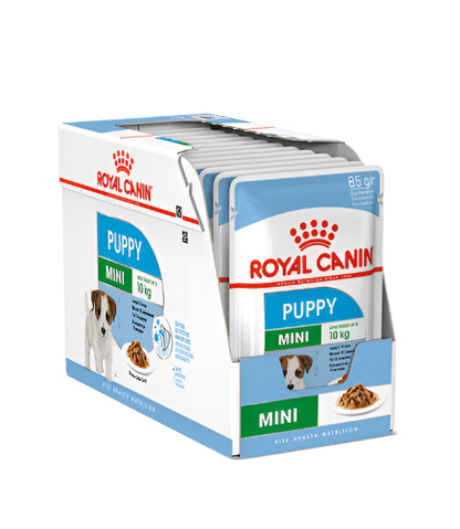 Royal Canin Size Health Nutrition Mini Puppy (Wet Food - Pouches) 12 x 85 g