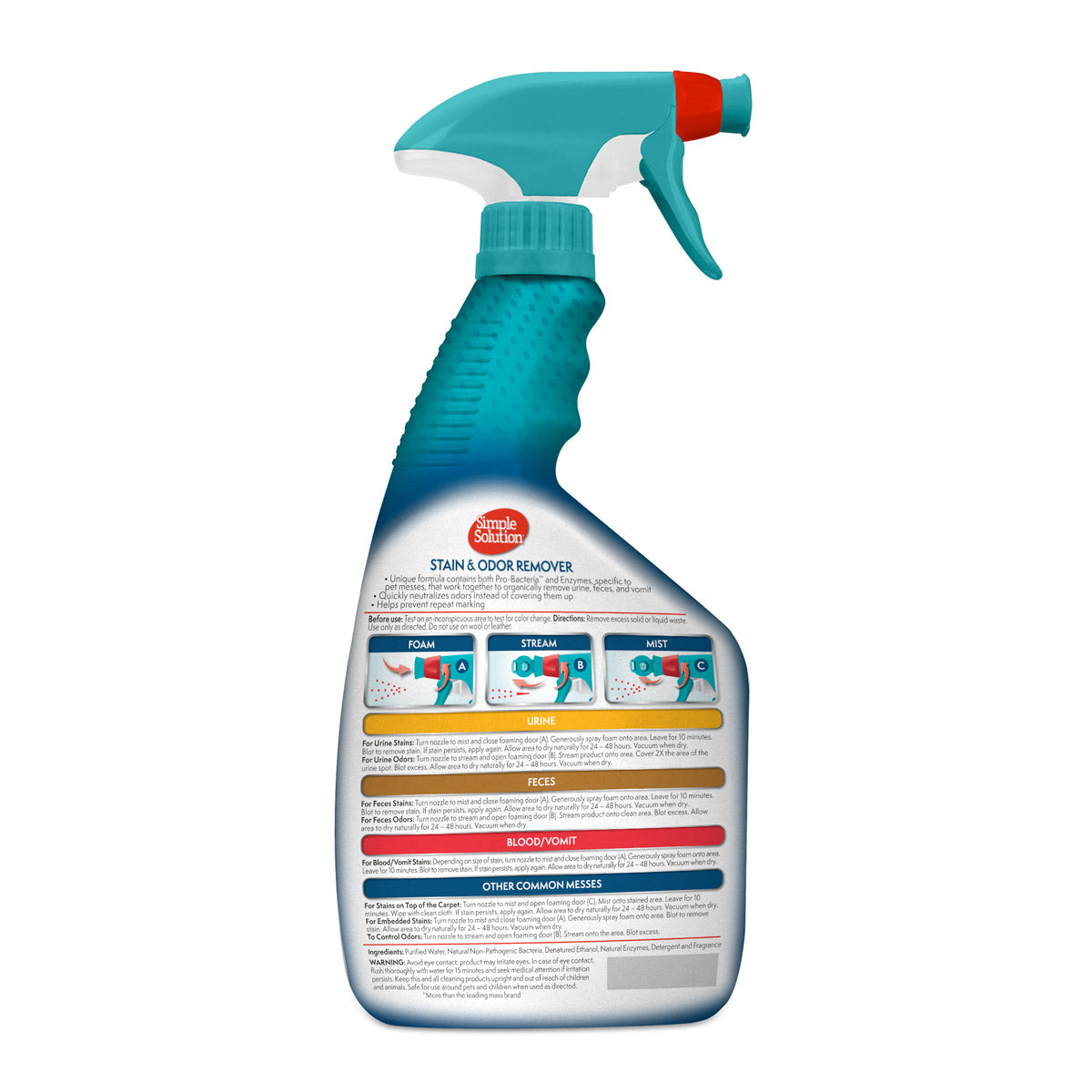 Pet Stain &amp; Odor Remover, Floral Fresh Scent 32 OZ