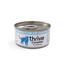 Thrive Complete Chicken & Liver with Vegetable Wet Cat Food 75g
