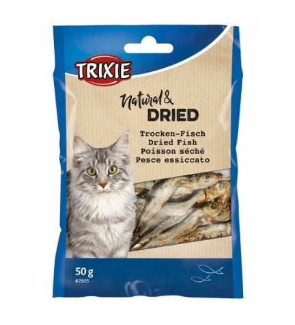Trixie Dried Fish Cat Treats - 50G