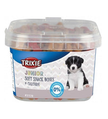 Trixie Junior Soft Snack Bones with Calcium Dog Treats - 140G