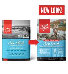 Orijen Six Fish Adult Dry Cat Food - 5.4KG