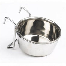 Trixie Stainless Steel Bowl with Holder for Birds 150ml