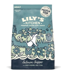 Lily's Kitchen Salmon Supper Adult Dog Dry Food - 12KG