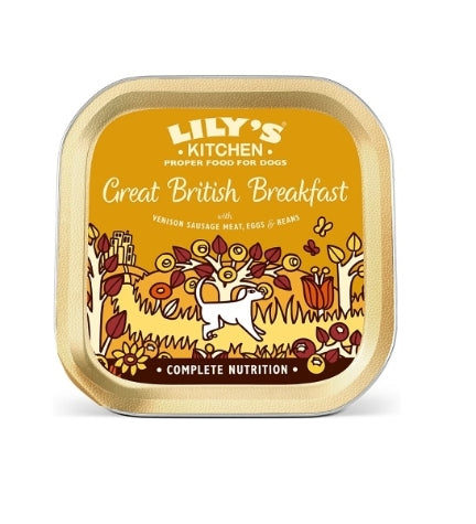 Lily's Kitchen Great British Breakfast Wet Dog Food - 150G