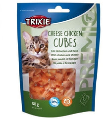 Trixie Premio Cheese Chicken Cubes Cat Treats - 50G
