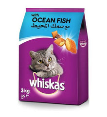Whiskas Adult Ocean Fish Dry Cat Food - 1.2KG
