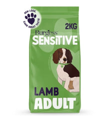 Burgess Sensitive Adult Lamb Dry Dog Food - 2KG