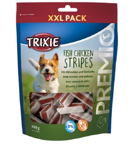 Trixie Premio Fish Chicken Stripes Dog Treats - 300G