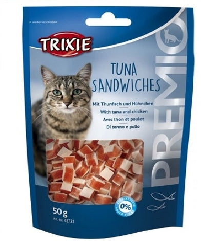 Trixie Premio Tuna Sandwiches Cat Treats - 50G
