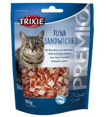 Trixie Premio Tuna Sandwiches Cat Treats - 50G