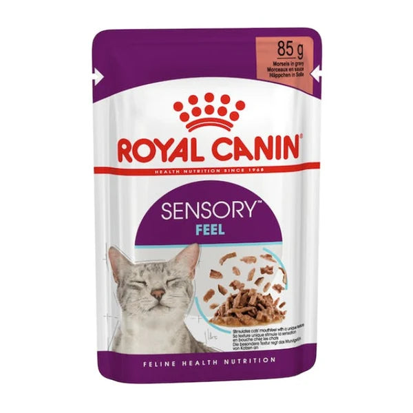 Royal Canin Feline Health Nutrition Sensory Smell Gravy (Cat Wet Food - Pouches)