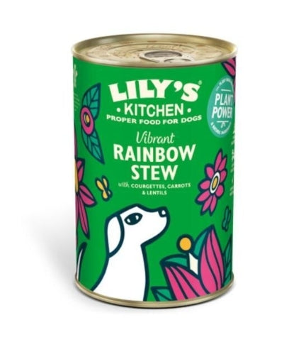 Lily's Kitchen Vegan Rainbow Stew Dog Wet Food Box 6x400G