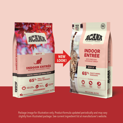 Acana Indoor Entree Dry Cat Food - 4.5KG