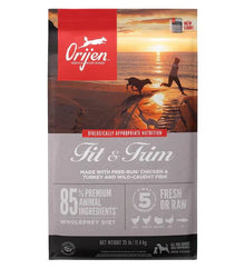 Orijen Fit & Trim Adult Dry Dog Food - 11.4KG