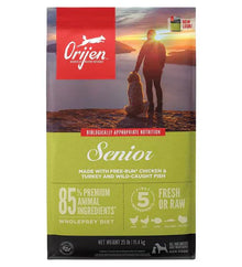 Orijen Senior Dog Dry Food - 11.4KG
