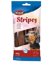 Trixie Stripes with Beef Dog Treats - 100G