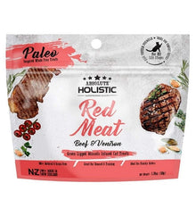 Absolute Holistic Air Dried Red Meat Cat Treats - 50G