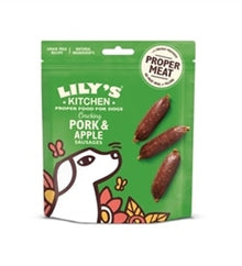 Lily's Kitchen Cracking Pork & Apple Sausages Dog Treat - 70G