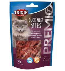 Trixie Premio Duck Filet Bites Cat Treats - 50G