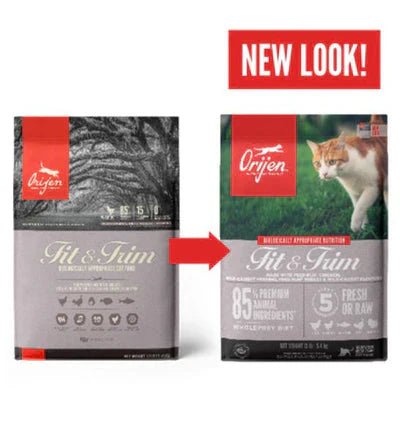Orijen Fit & Trim Dry Cat Food - 1.8KG