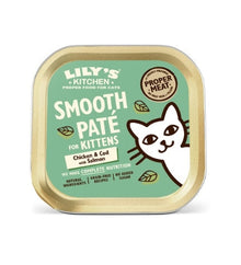 Lily's Kitchen Chicken Cod & Salmon Pate Kitten Wet Food - 85G